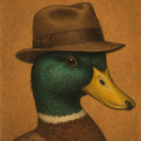 avatar kaczka w kapeluszu