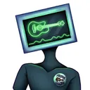 tossedguitar