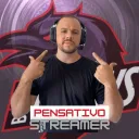 pensativo.