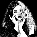 avatar 🖤 ༺⛧♱ ☽ 𝔳𝔦𝔬𝔩𝔢𝔱 ☾ ♱⛧༻🖤