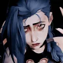blue.fille