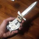 a wooden carrot avatar