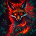 avatar Flaming Fox Queen