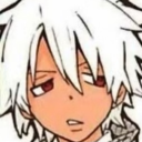 gojo wit a temp fade