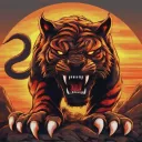 sunsethellcat