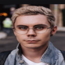 avatar smart guy with glasses @123xdny