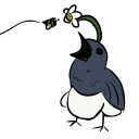 avatar Floral Birdy