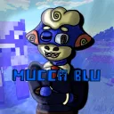 mucca_blu