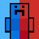 The red and blue guy