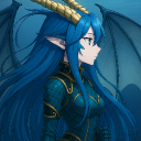 avatar Blue Eyes Thigh Dragon