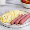Salchichas con puré