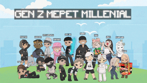 Gen Z Mepet Millennial banner