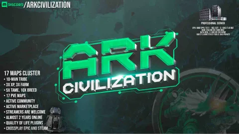 Ark Civilization PvE banner