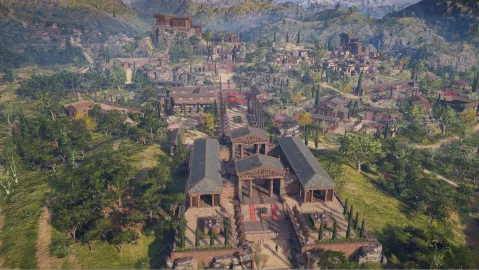 Greek City-State of Lakedaimon banner