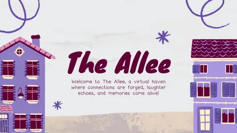 The Allee banner