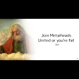 Metalheads United Discord server banner