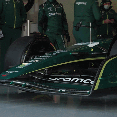 ʚ💚 aston martin garage . . Discord server banner