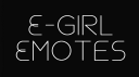 E-Girl E-motes 💋 Emoji ♡ Egirl ♡ Emote ♡ Nitro ♡ SFW ♡ Cute ♡ Aesthetic ♡ Guilds ♡ Utility ♡ Free Discord server banner