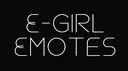 E-Girl E-motes 💋 Emoji ♡ Egirl ♡ Emote ♡ Nitro ♡ SFW ♡ Cute ♡ Aesthetic ♡ Guilds ♡ Utility ♡ Free Discord server banner