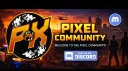 Pixel Community "More than RP, a digital family." banner