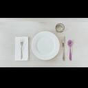 The Purple Fork Knife Banner