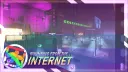 RUNNING FROM THE INTERNET! banner