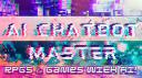 AI CHATBOT MASTER «VIP» ┇ guild ⋆ tags ⋆ social ⋆ chatbot ⋆ gaming ⋆ emotes ⋆ anime ⋆ Character.AI Banner