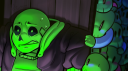 green sans server Discord server banner