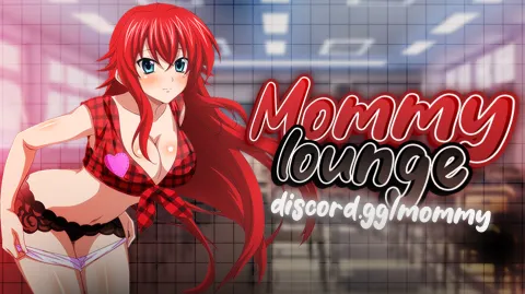 Mommy Lounge 🍒 VC • EGirls • Social • Emotes • Nitro • Gaming • Community • Active • Chill • Anime banner