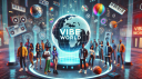 Vibe World 🌎💫⚡ Discord server banner