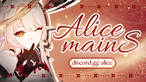 Alice Mains 🍀 Genshin Impact banner