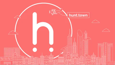 Hunt Town banner