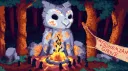 The Bohemian Grove banner