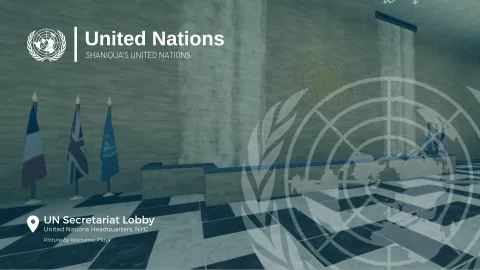 SUN | United Nations banner
