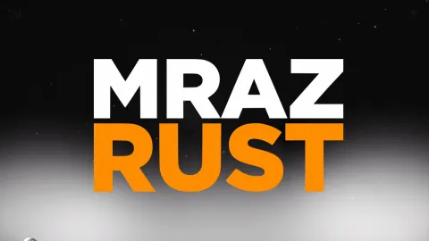 MRAZ RUST banner