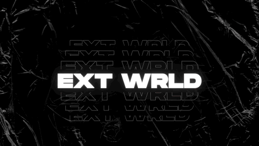EXT WRLD Discord server banner