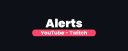 Push - YouTube & Twitch alerts banner