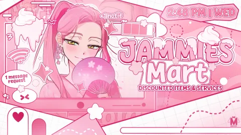 ᐢ..ᐢ 𝒥𝗮𝗺𝗺𝗶𝗲𝘀 𝑀𝗮𝗿𝘁 ﹗ rvmping banner