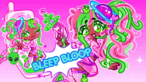 ‧₊˚✩ Bleep Bloop 18+ SFW ♡ banner