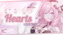 Hearts™ | Nitro •  Cute Tag • Friends • Anime • SFW • Social banner