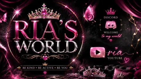 ✶ Ria's World ✶ banner