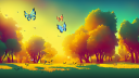 The Vivillon Garden Discord server banner