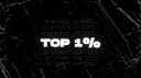 Top 1% banner