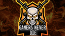 GAMERS NEVER DIE Discord server banner