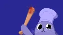 Caker ("The Seal's name is Cally") banner