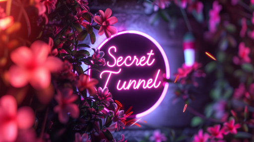 The Secret Tunnel ✨ Discord server banner