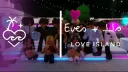 Eve and JJ’s Love Island banner