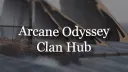 Arcane Odyssey Clan Hub banner