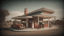 The Gas Station banner