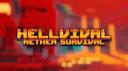 Hellvival Nether Survival Banner